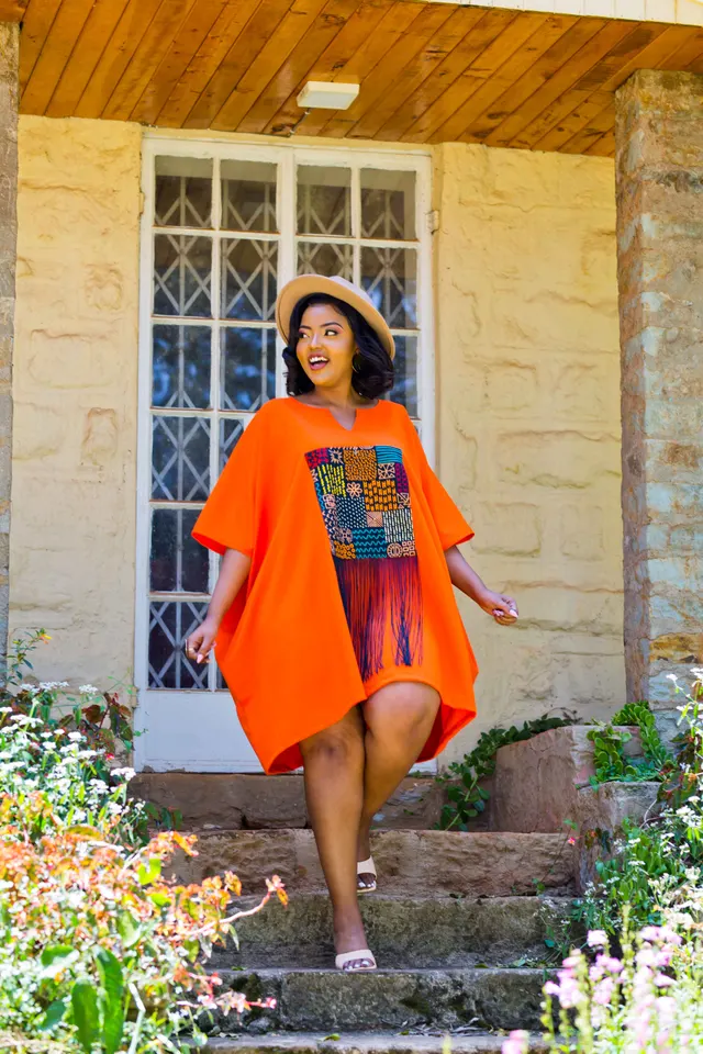 Kadin Dress - Orange 