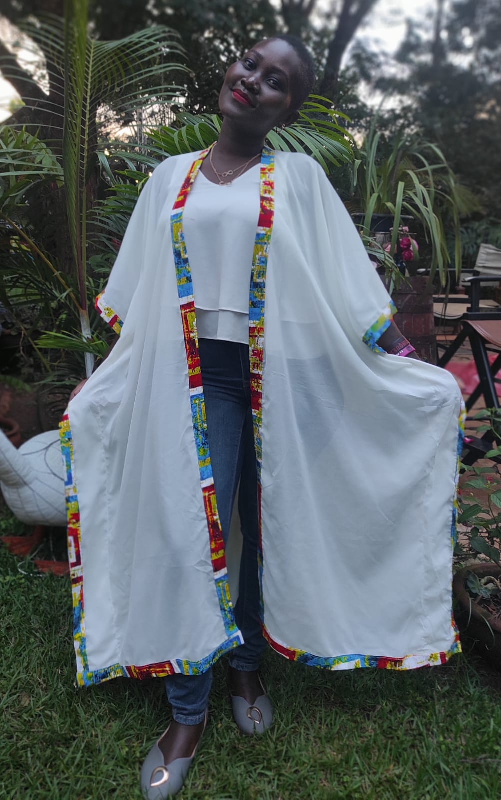 Long Sheer Poise Kimono