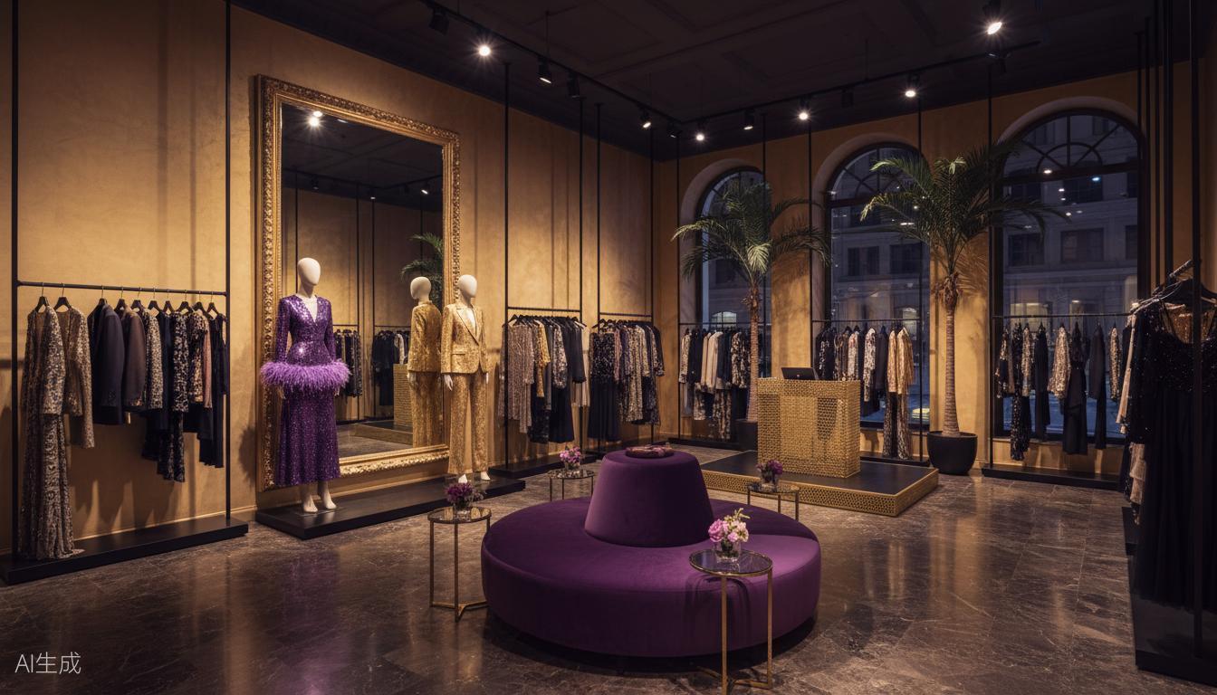 A boutique wardrobe, ready for Dressroom